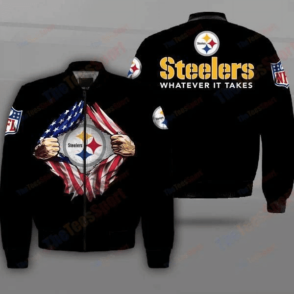Pittsburgh Steelers Bomber Jacket 83