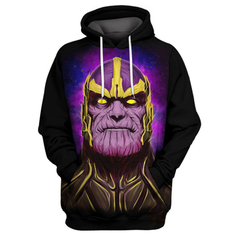 Marvel Thanos Mad Titan Hoodie Zip Hoodie