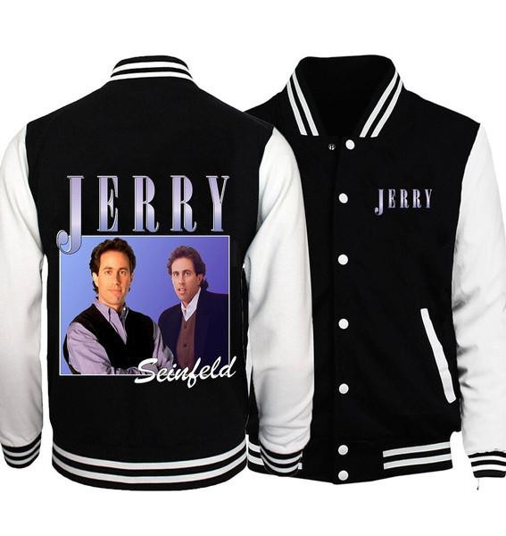Jerry Seinfeld, Jerry Seinfeld Thanks For Memories 1k638 Gift Lover Baseball Jacket
