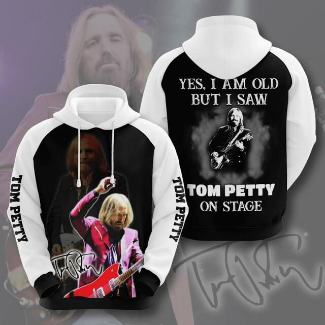 Tom Petty Yes I Am Old But I Saw Tom Petty On Stage 3d Hoodie Zip Hoodie