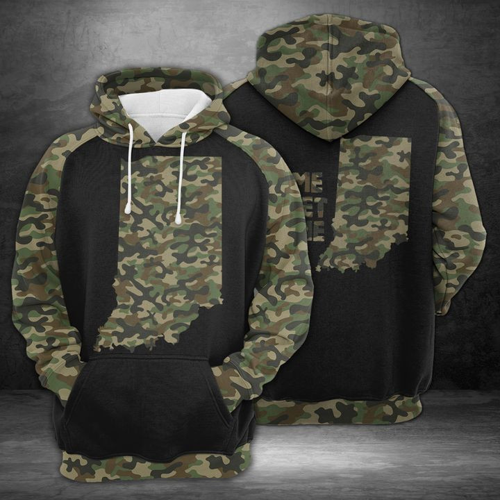 Home Sweet Home Indiana 3D All Over Print Hoodie & Zip Hoodie