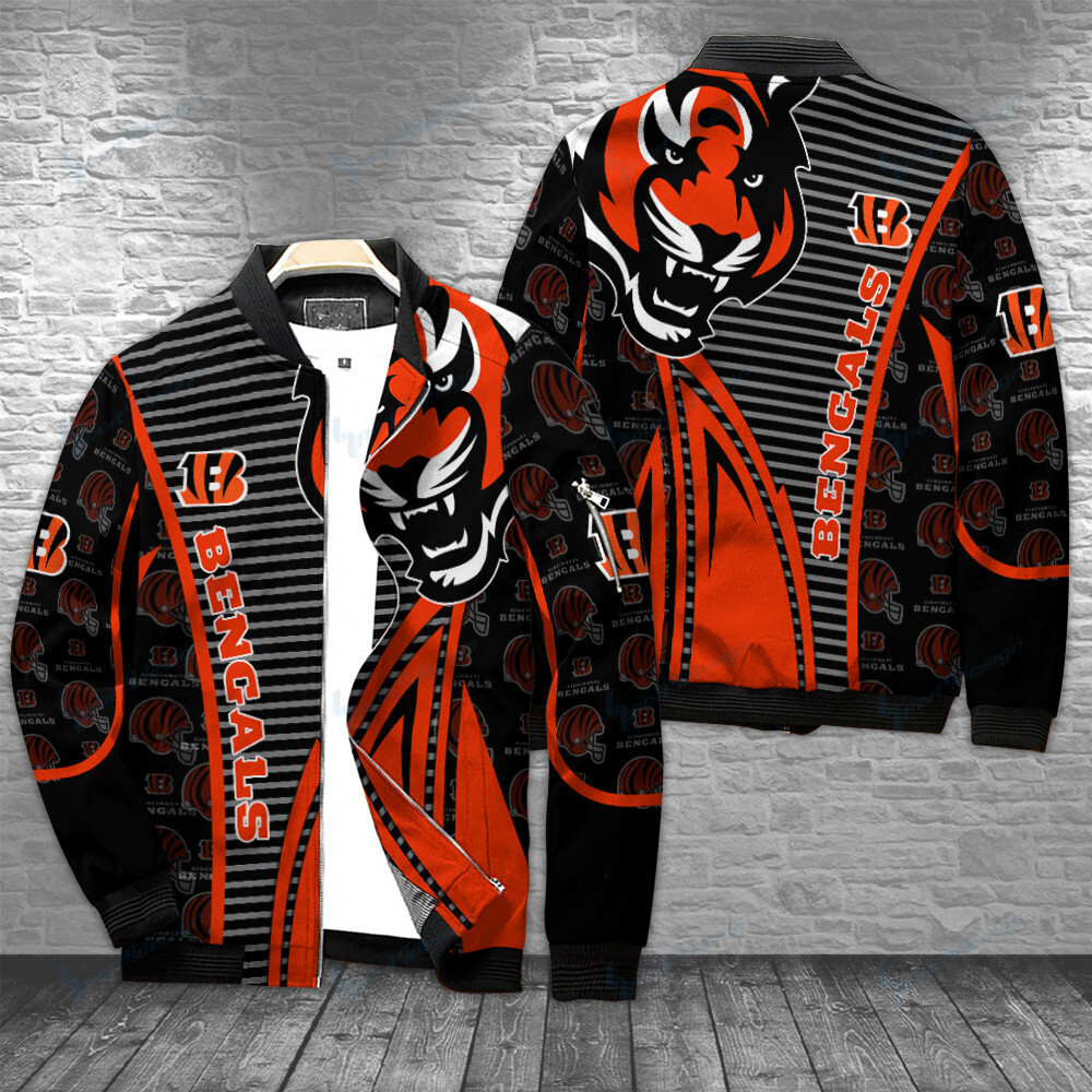 Cincinnati Bengals Bomber Jacket BG329
