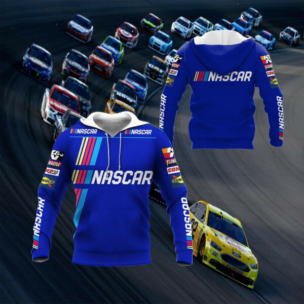 Nascar Racing Shirt 645, 3d Hoodie Zip Hoodie 2171