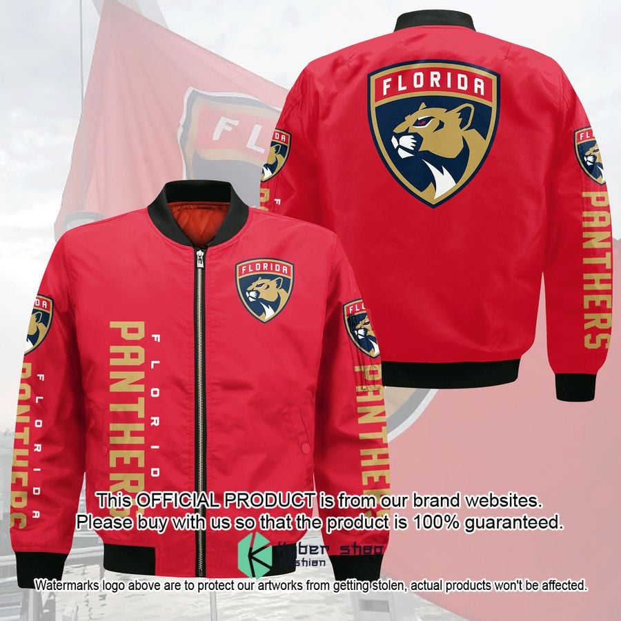 Florida Panthers Red Edition Bomber Jacket