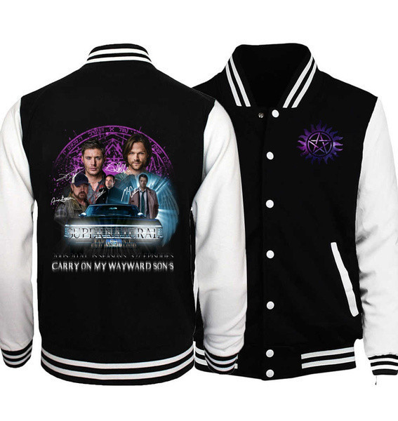 Supernatura ,supernatura Tv Series 1k635 Gift Lover Baseball Jacket 347
