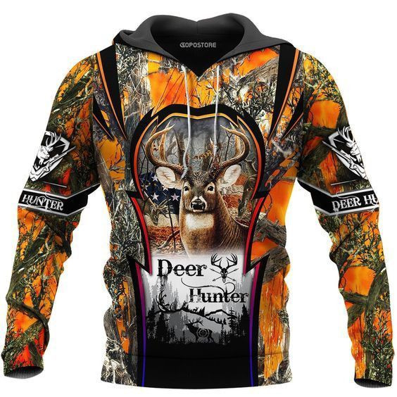Deer Hunter 3D All Over Print Hoodie & Zip Hoodie