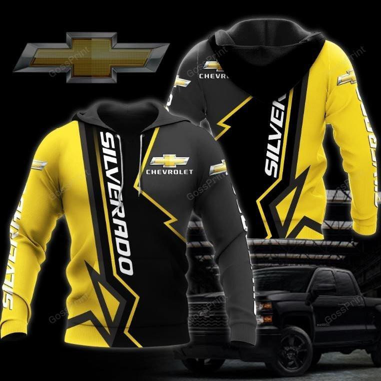Chevrolet Silverado Car Aop Hoodie 2