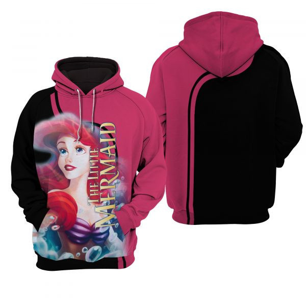 Ariel Princess The Little Mermaid Cartoon 2k739 Lover Gift ,ariel All Over Print 3d Hoodie 1256