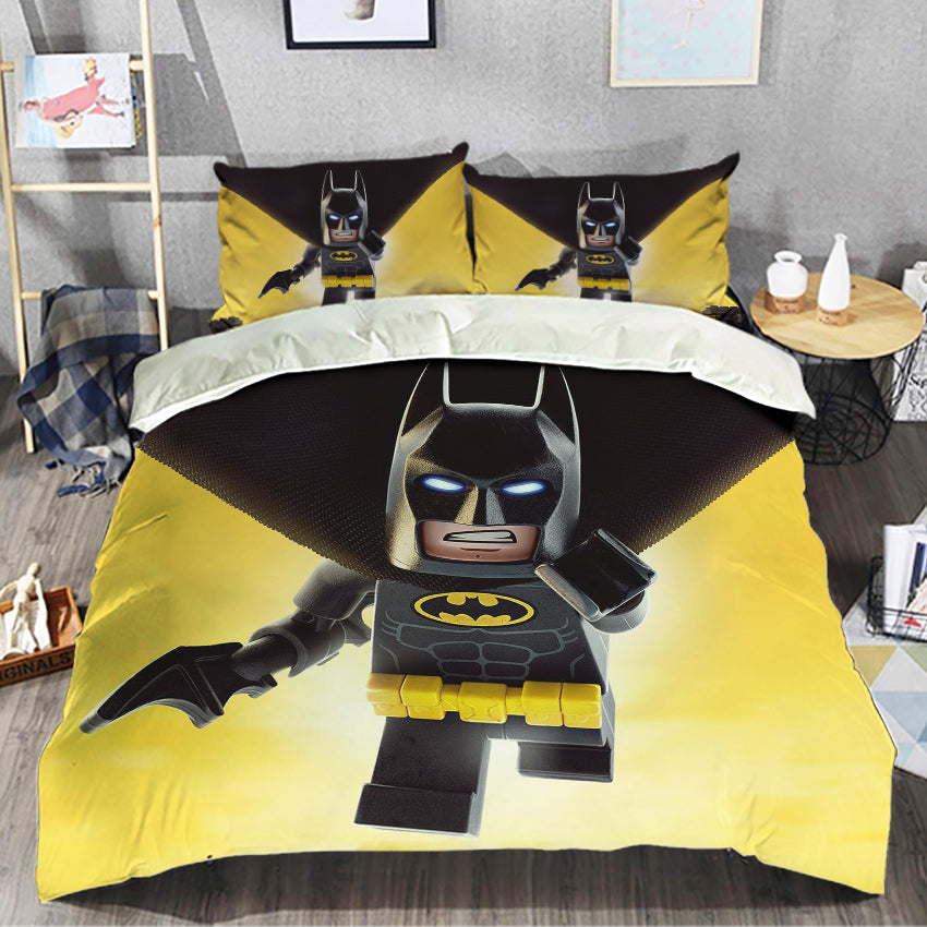 Batman Bedding Set DC The Lego Batman Duvet Covers Yellow