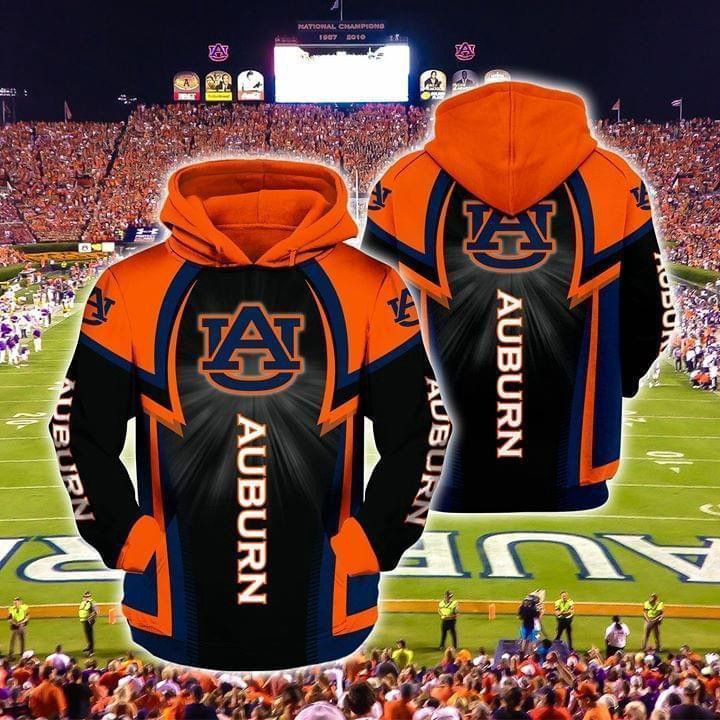 Auburn Tigers Fan 3D All Over Print Hoodie & Zip Hoodie