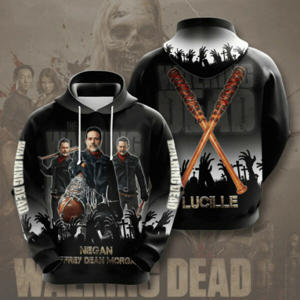 The Walking Dead 2 Fan Gift, The Walking Dead Aop Hoodie 2044