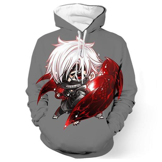 Tokyo Ghoul 3D All Over Print Hoodie & Zip Hoodie
