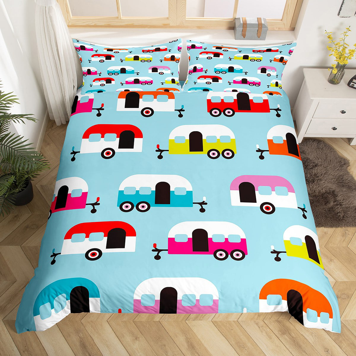 Camping Bedding Set Camp Travel Car Diifferent Colors Duvet Covers