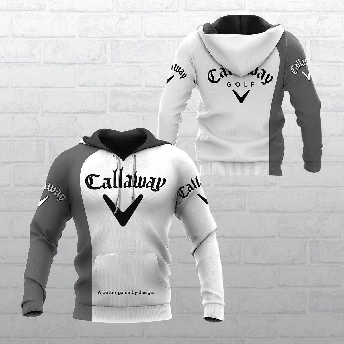 Callaway Golf Shirt 125, 3d Hoodie Zip Hoodie