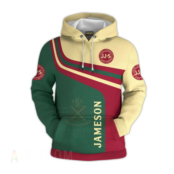 Jameson Whiskey Hoodie And Zip Hoodie, Gift For Fan 3d All Over Print Shirt Hoodie 300