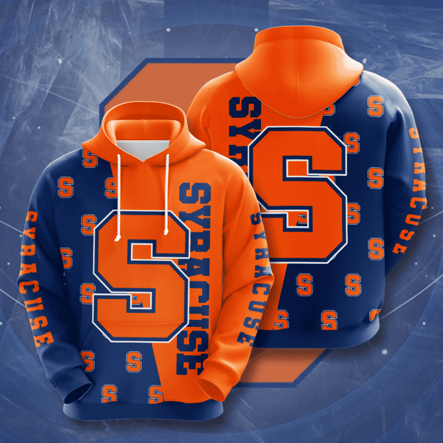 Syracuse Orange 3D All Over Print Hoodie & Zip Hoodie