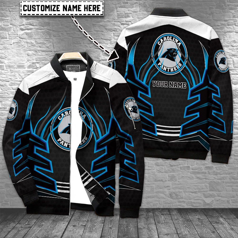 Detroit Lions Personalized Bomber Jacket BG673