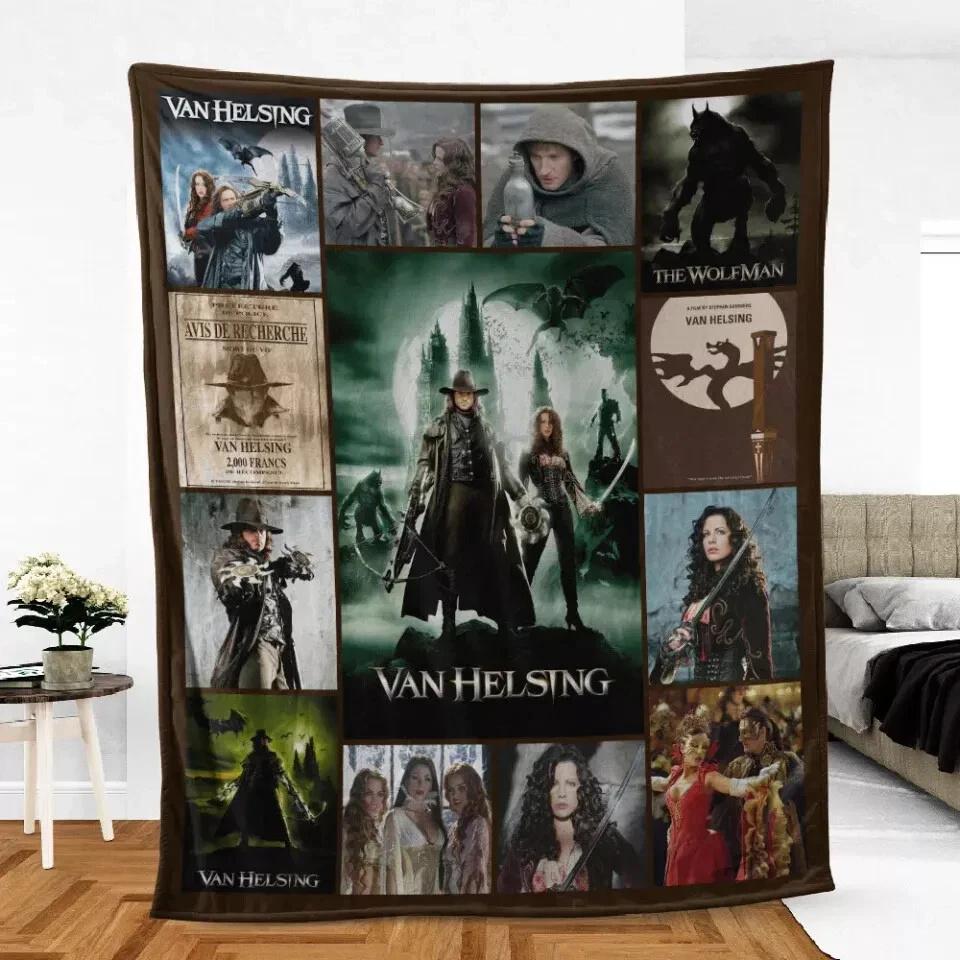 Van Helsing Fleece Sherpa Blanket