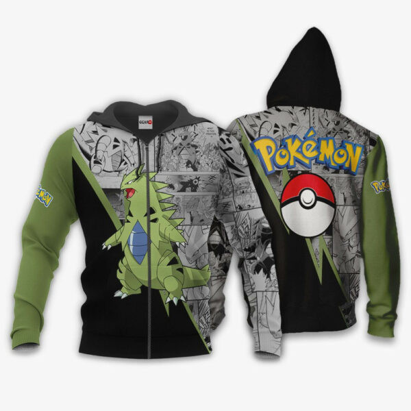 Tyranitaranime Pokemon 1k952 Cartoon Graphic Outfits Aop 3d Hoodie Zip Hoodie 1893