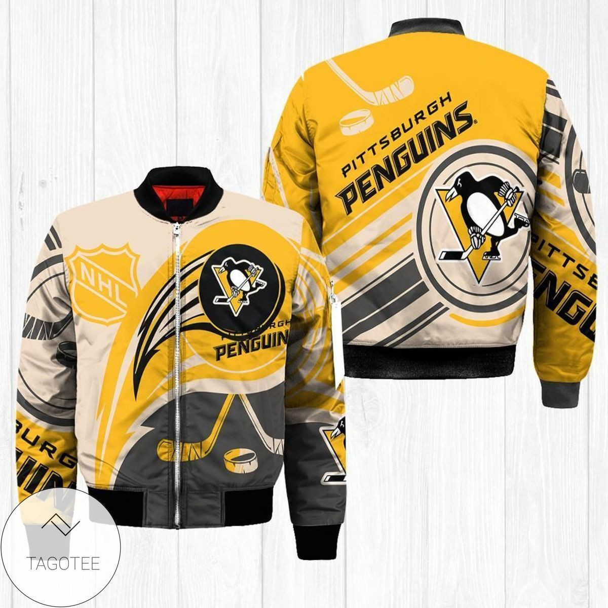 Pittsburgh Penguins Bomber Jacket V1