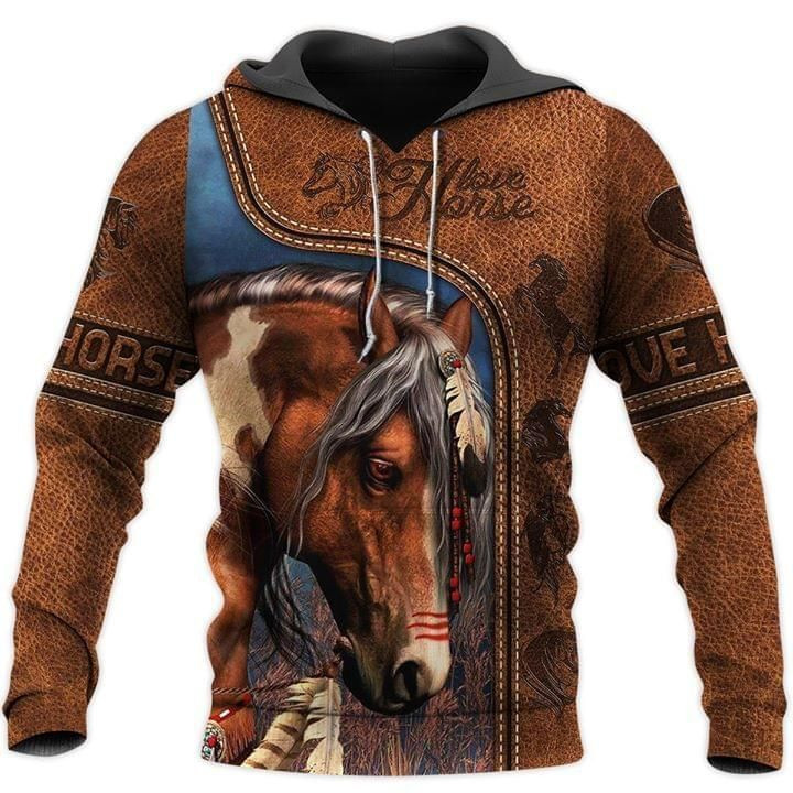 Horse Lovers Full Over Printing Hoodie 3d Hoodie