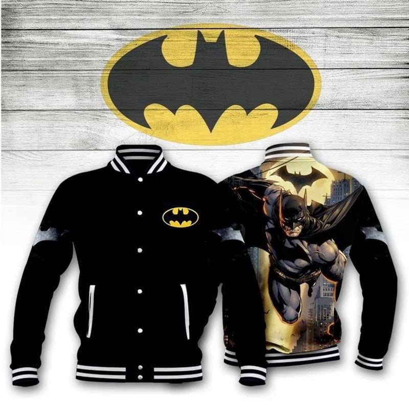 Batman Baseball Jacket 1