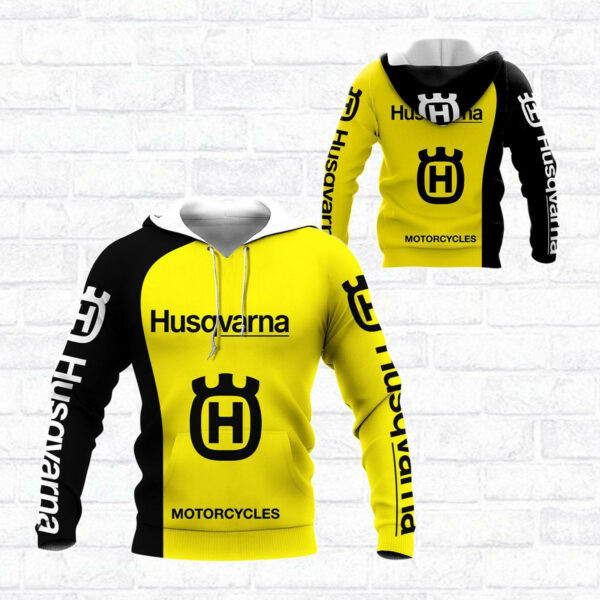 Husqvarna Motorcycles Shirt 340, 3d Hoodie Zip Hoodie 1099