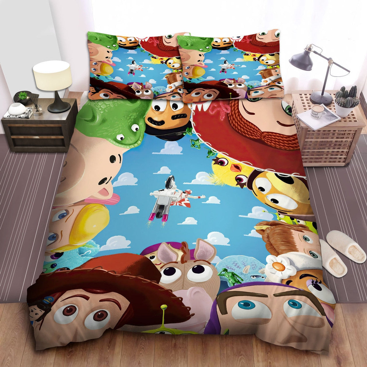 Toy Story Bedding Set DN Toy Story All Chacracters Graphic Duvet Covers
