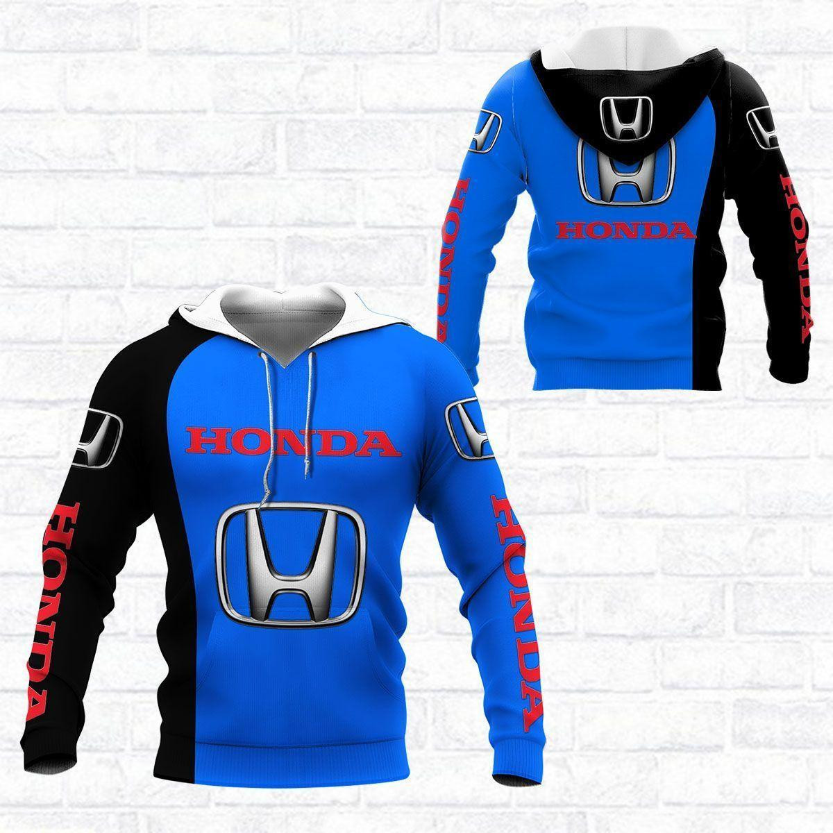Honda Shirt 981, 3d Hoodie Zip Hoodie