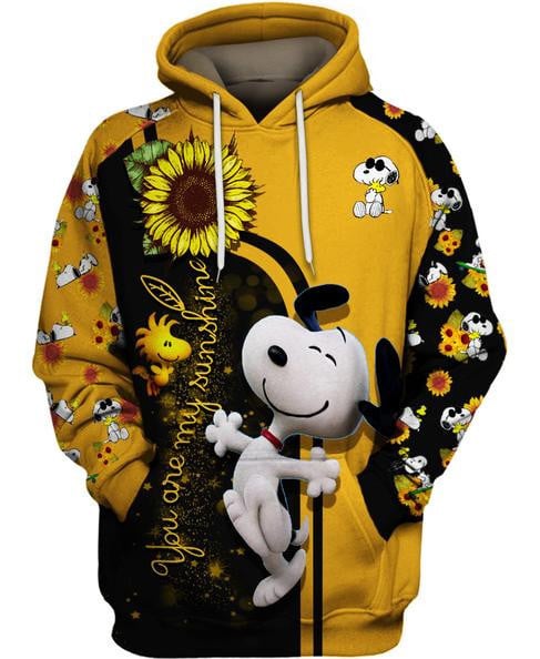 “you Are My Sunshine” Snoopy Hoodie