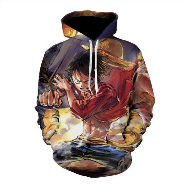 Monkey D Luffy 3D All Over Print Hoodie & Zip Hoodie