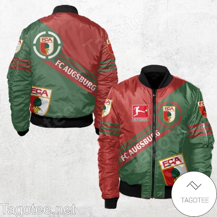 FC Augsburg Bundesliga Bomber Jacket