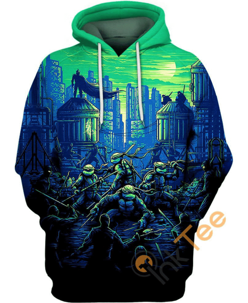 Film Character Ninja Turtles Hoodie All Over Printed 3d