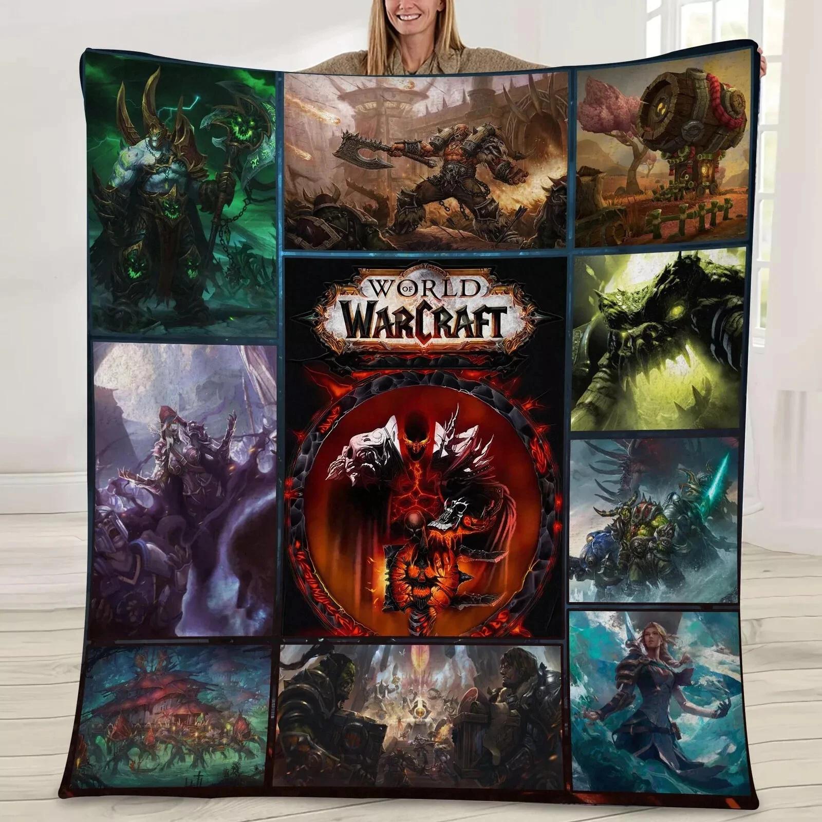 Warcraft Gift Fleece Sherpa Blanket