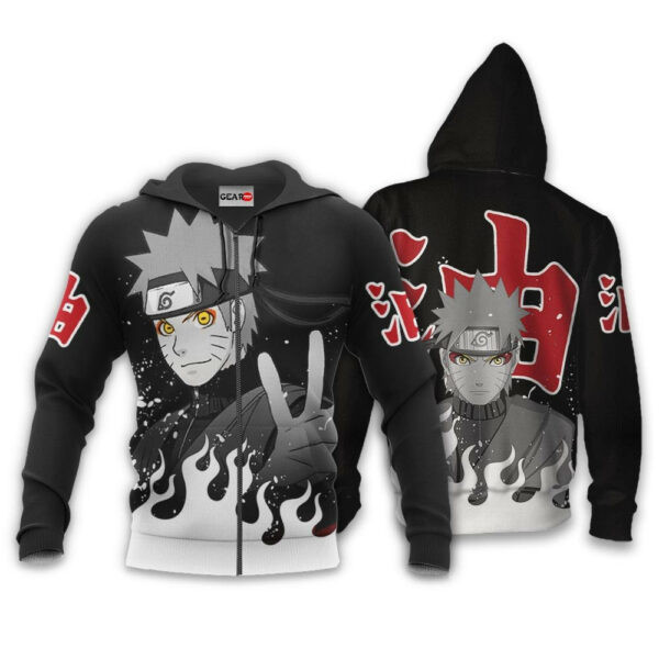 Uzumaki Sage Naruto Anime 1k410   Cartoon Graphic Outfits Aop 3d Hoodie, Zip Hoodie 2083