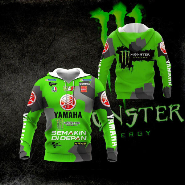 Yamaha Shirt 257, 3d Hoodie Zip Hoodie 2501