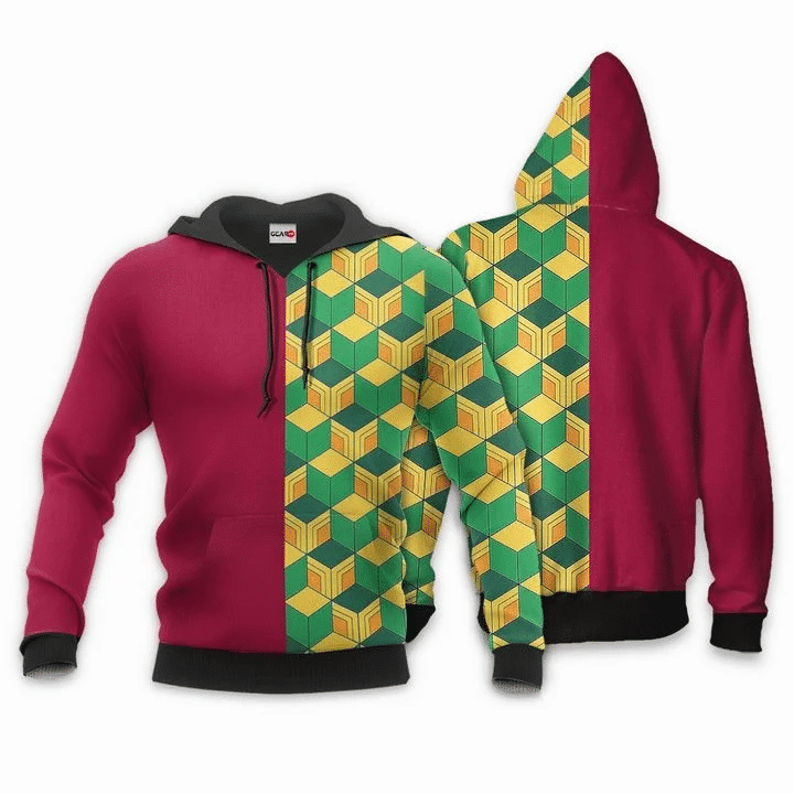 Tomioka Giyuu Demon Slayer 3d Hoodie Zip Hoodie