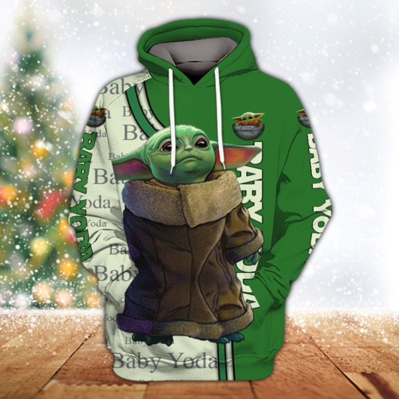 Star Wars Baby Yoda 3d Hoodie