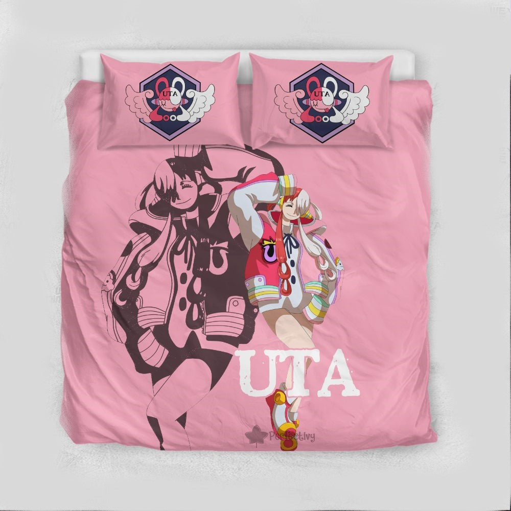 One Piece Bedding Set One Piece Uta Character Graphic Duvet Covers