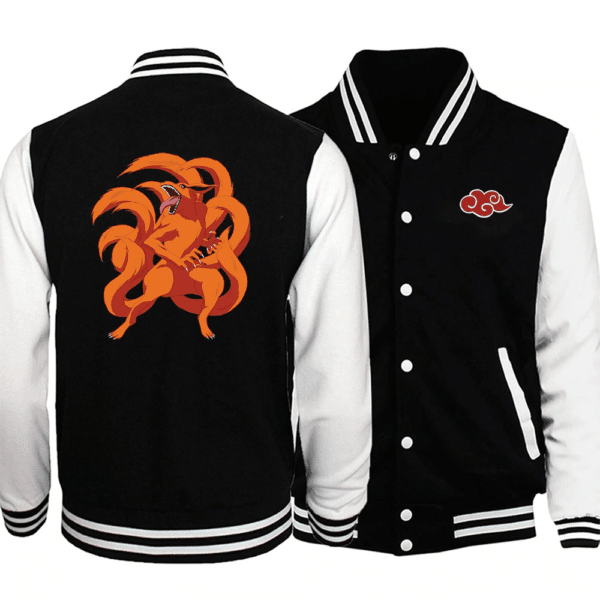 Kyubi Kurama Naruto Anime Baseball Jacket 218
