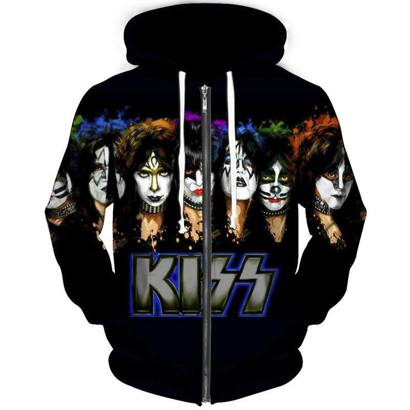 Kiss Band Hoodie