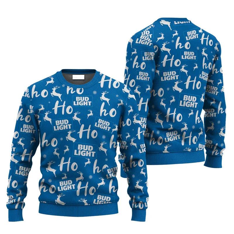 Bud Light HoHoHo Ugly Christmas Sweater