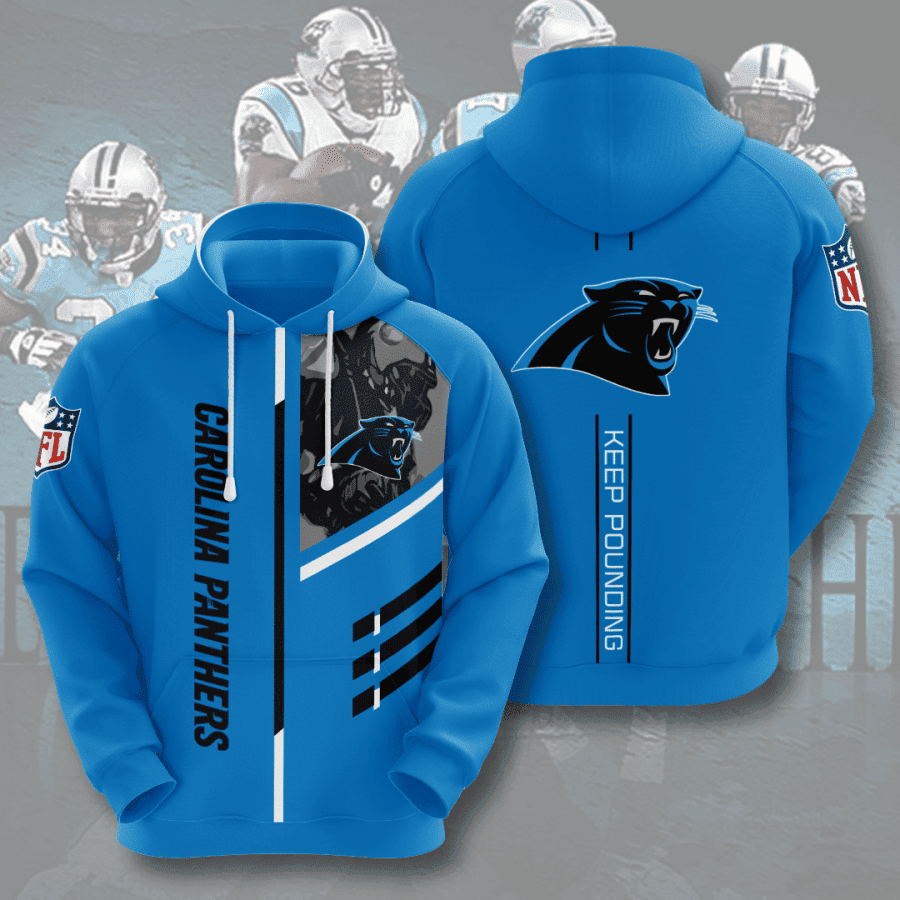 Carolina Panthers 3D All Over Print Hoodie & Zip Hoodie