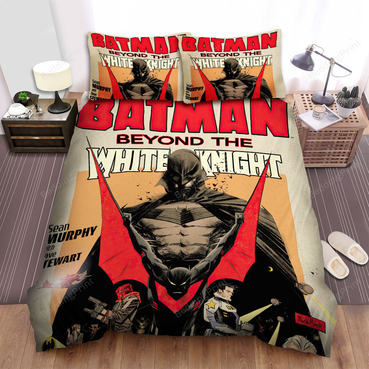 Batman Bedding Set DC Batman Beyond The White Knight Duvet Covers