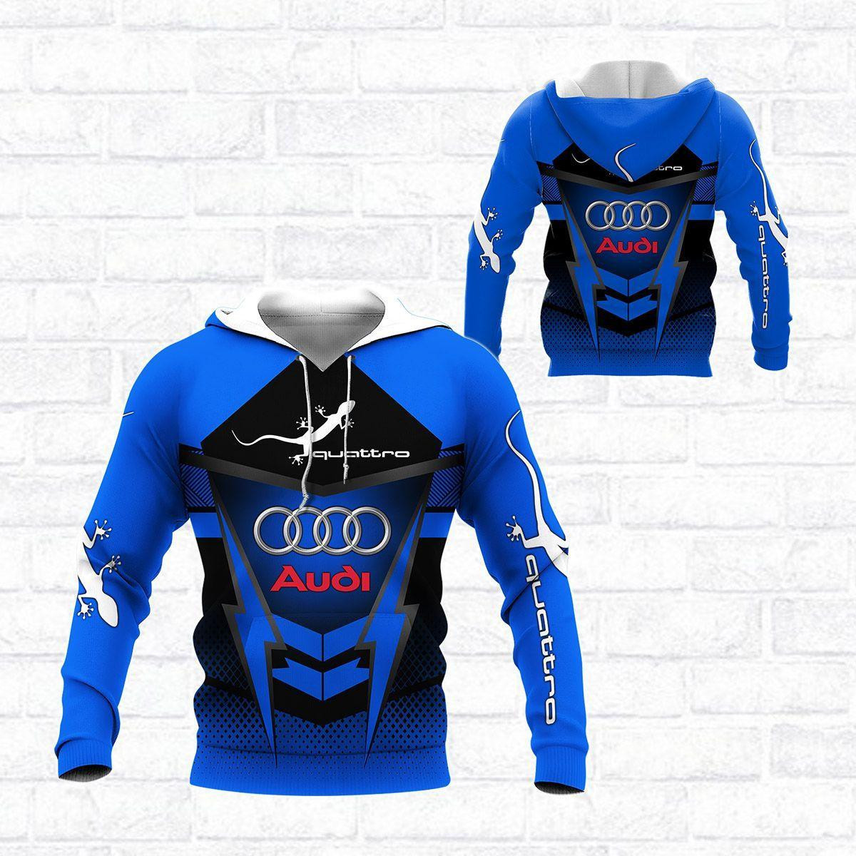 Audi Sport Luxury Car 8k277 3d Zip Hoodie Hoodie Ii0