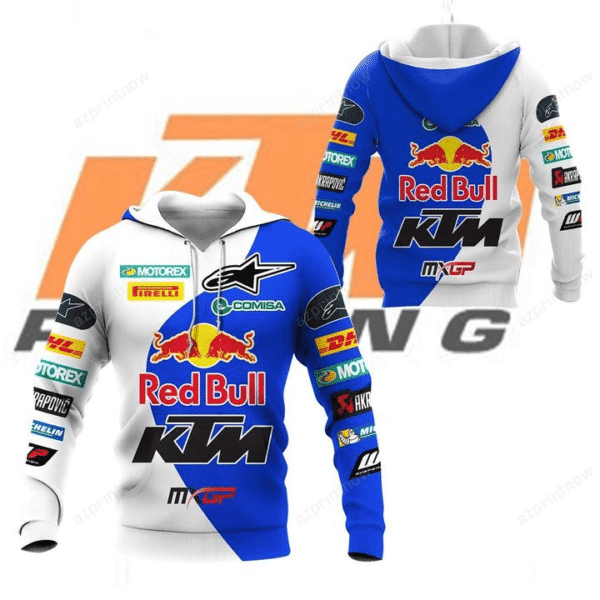 Ktm Racing Shirt 589, 3d Hoodie 1324