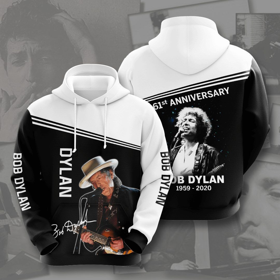 Bob Dylan 3D All Over Print Hoodie & Zip Hoodie