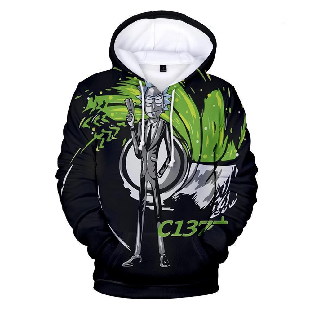 Rick And Morty 3D All Over Print Hoodie & Zip Hoodie
