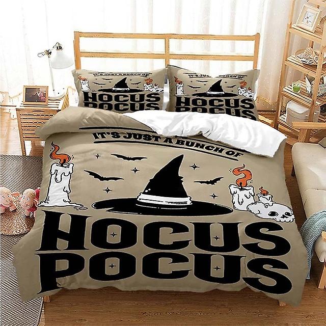 Hocus Pocus Bedding Set Hocus Pocus Witch Hat Candle Duvet Covers