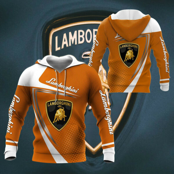 Lamborghini Shirt 656, 3d Hoodie Zip Hoodie 1450